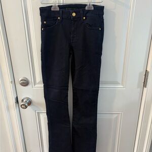 7 For All Mankind Dark Blue Women's Boot Cut Jeans